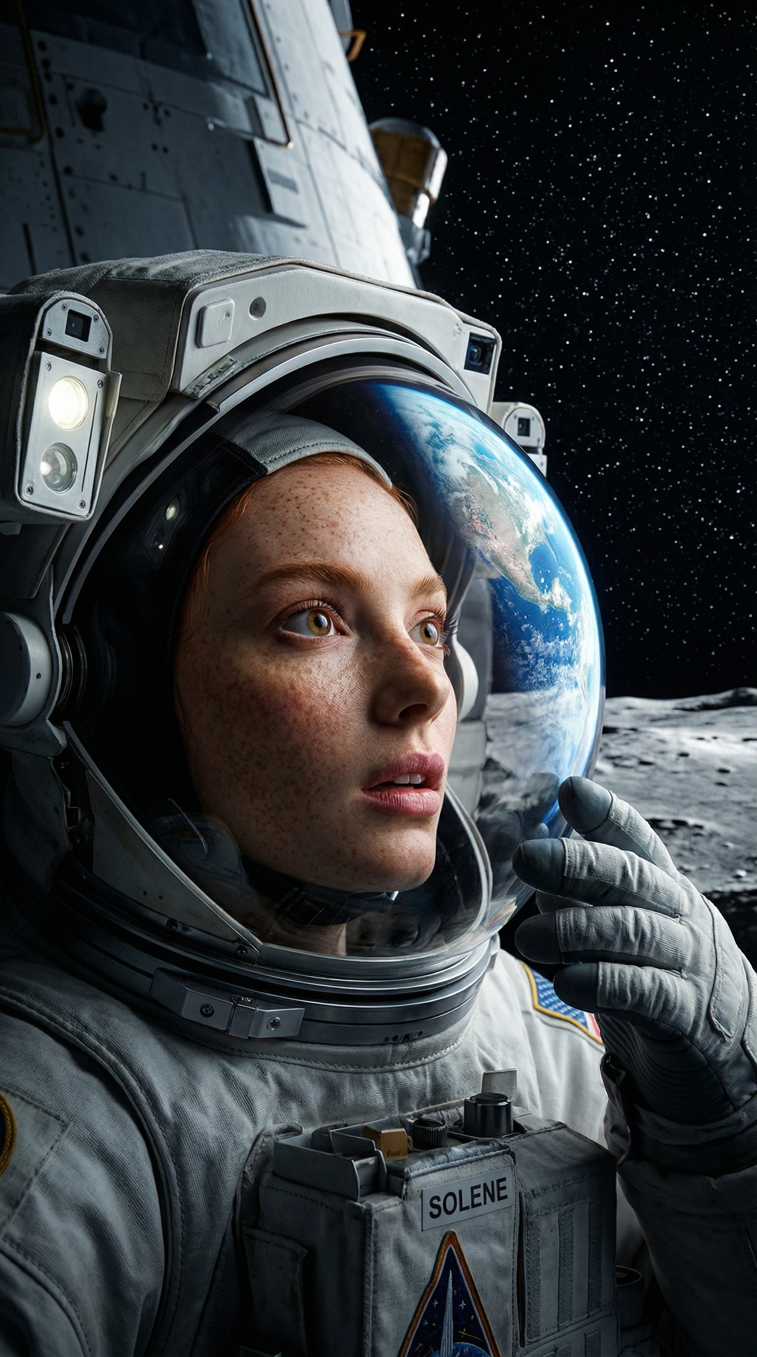 Prompt IA Exploracion Espacial astronauta sci-fi