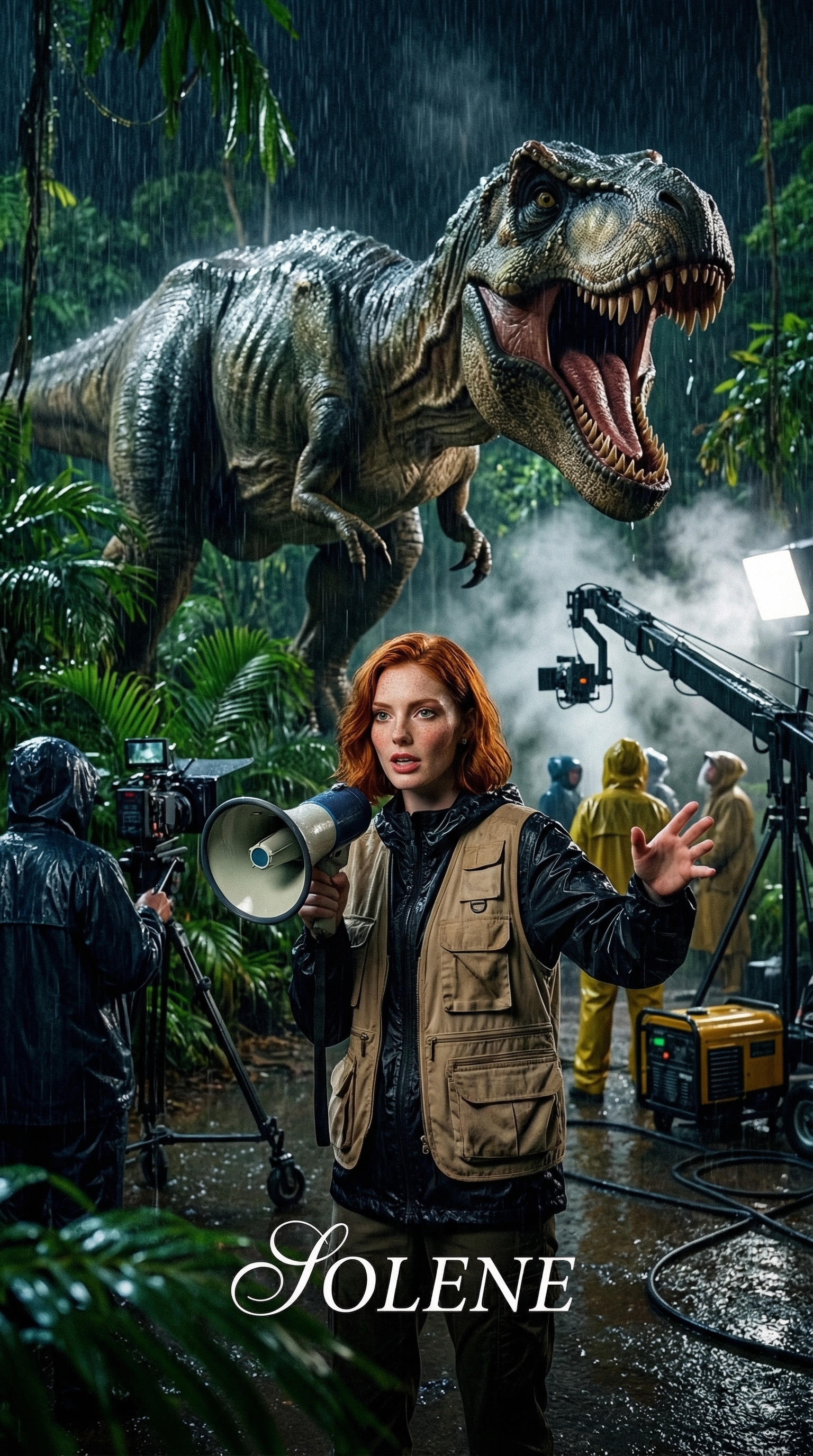 Dirigiendo T-Rex Animatrónico