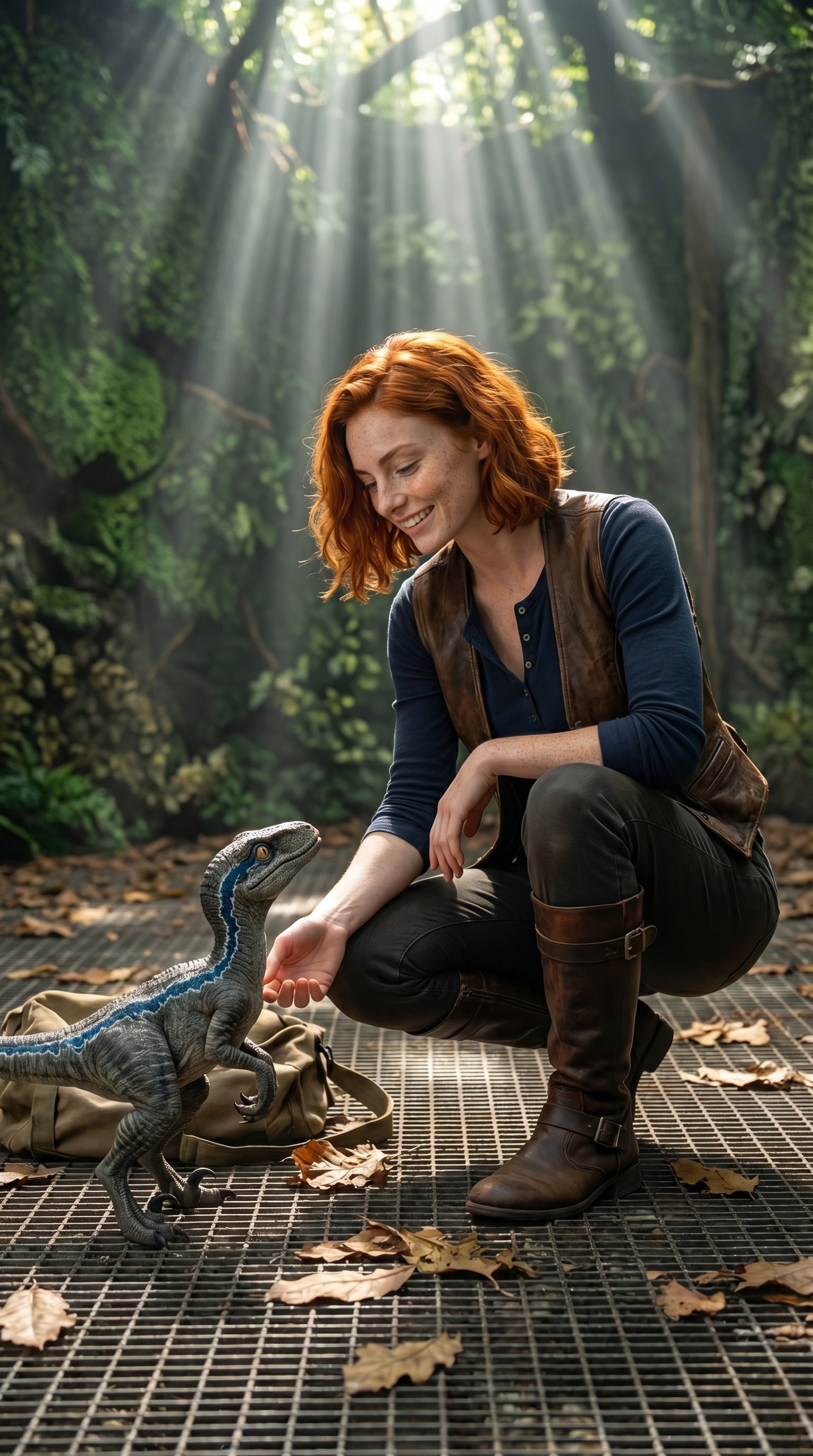 Cría de Raptor en Contención