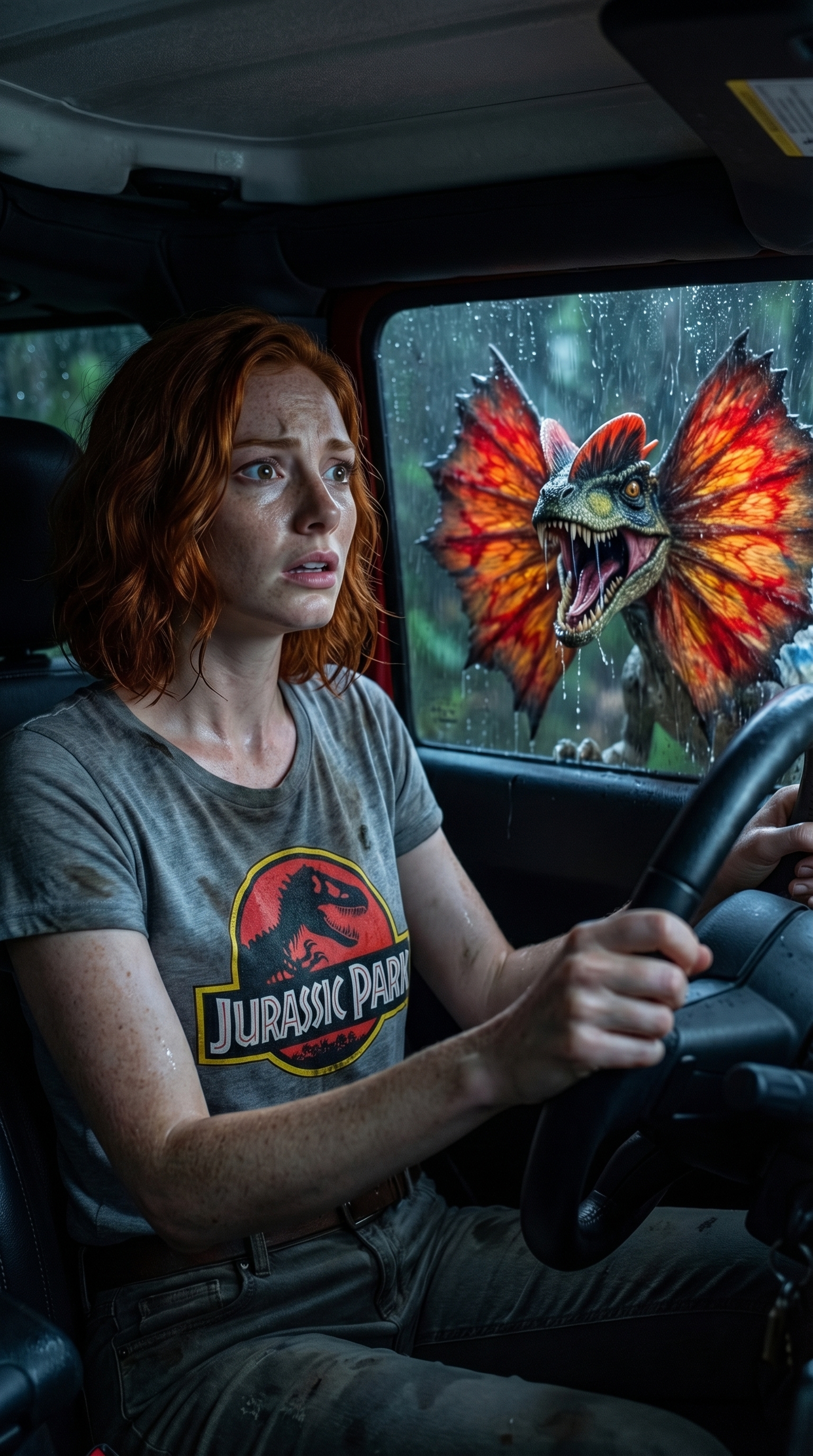 Ataque del Dilophosaurus