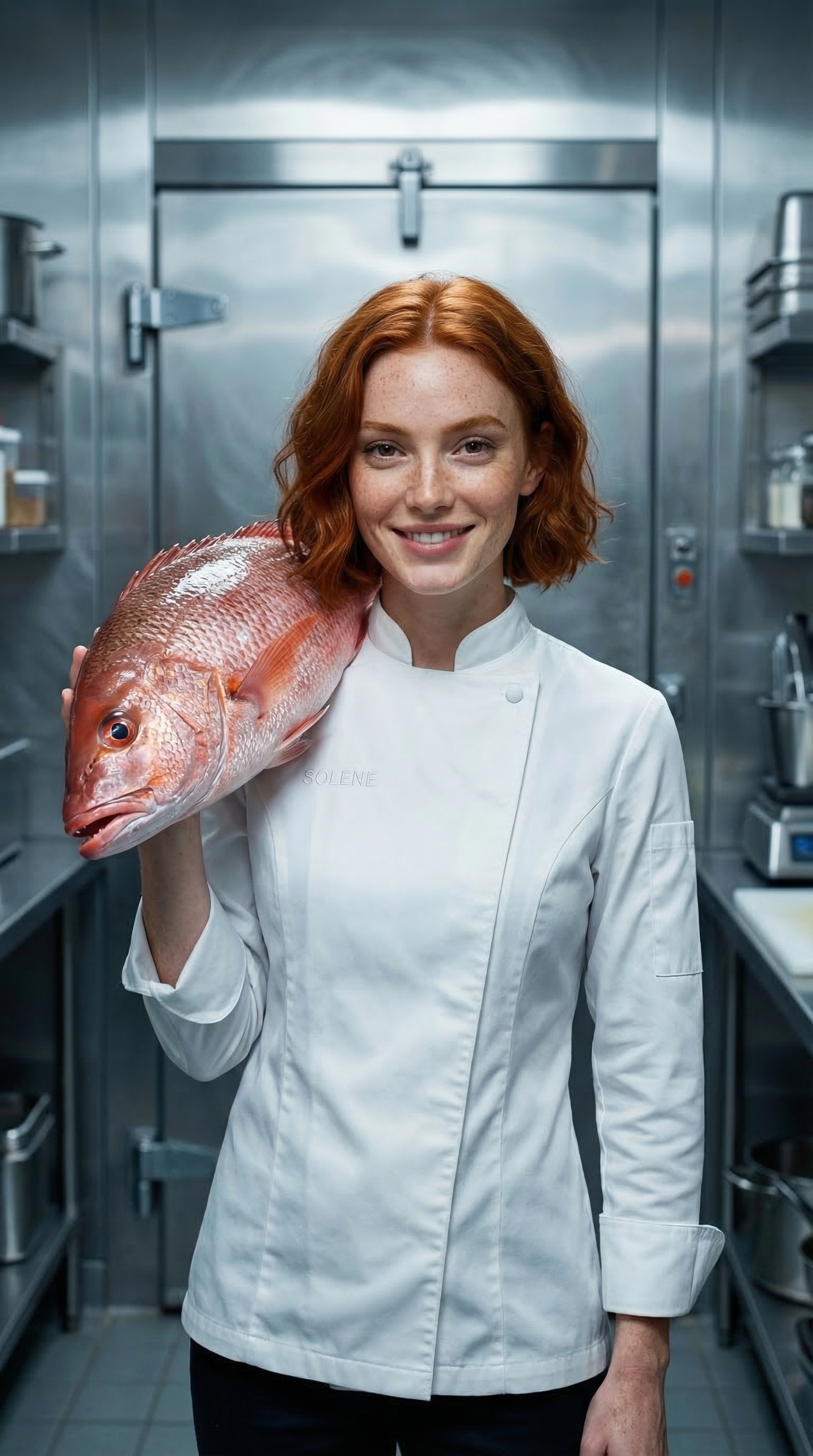 Chef con Pargo Rojo Fresco