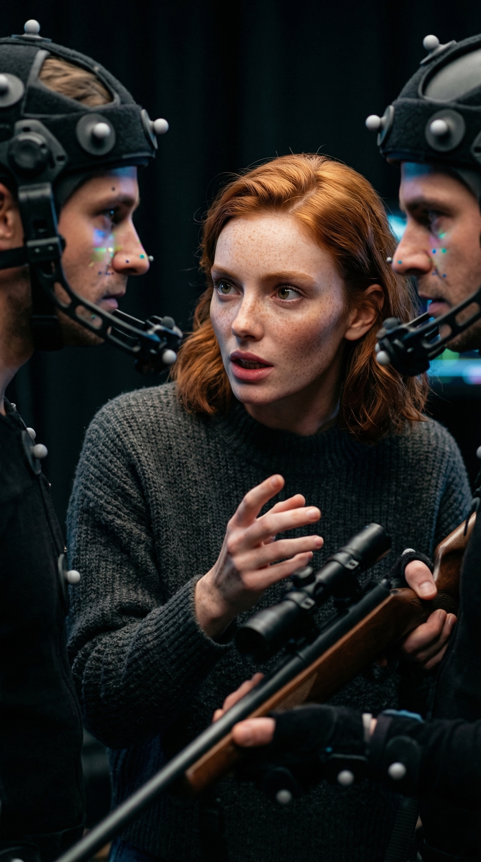 Mocap con Rifle de Caza