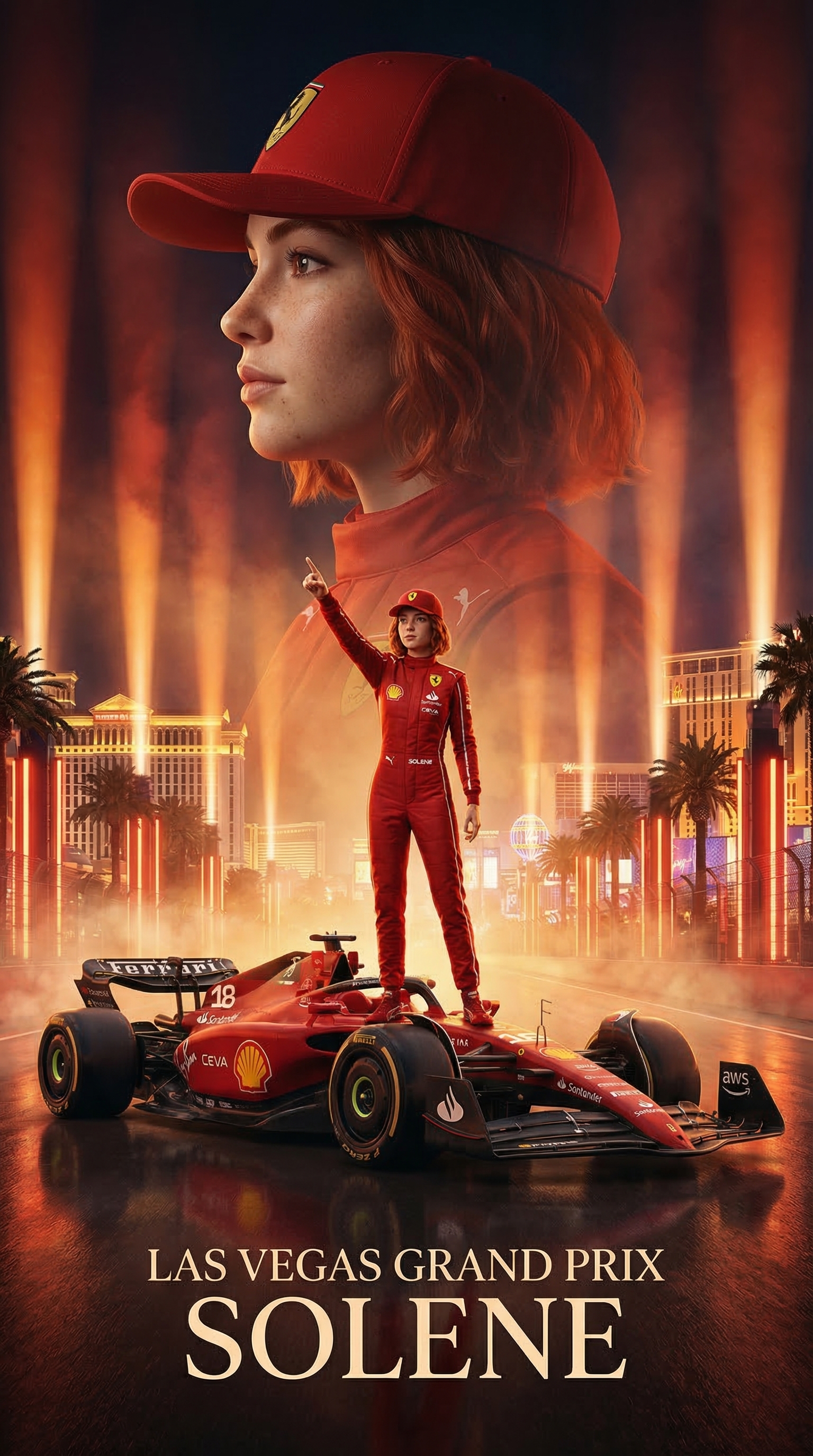 Las Vegas Grand Prix - Ferrari F1