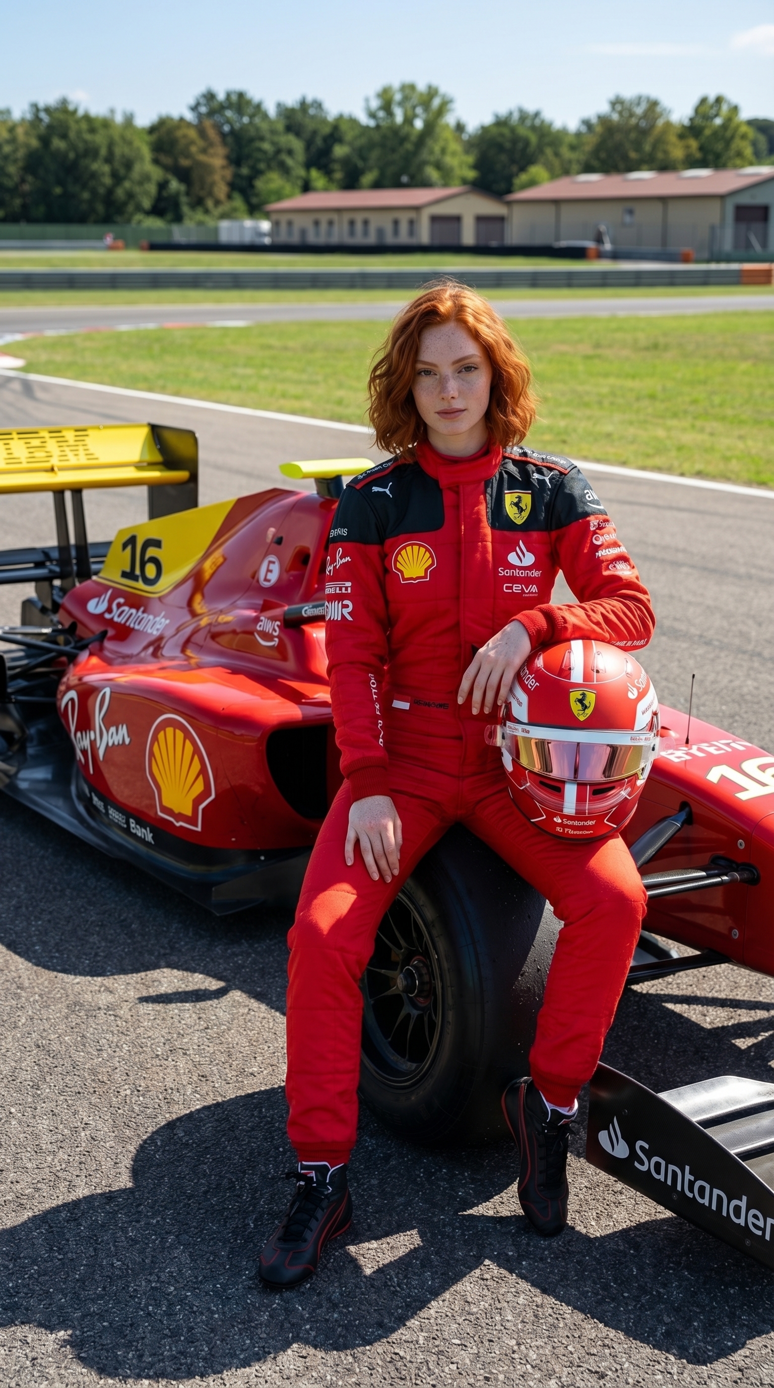 Ferrari Clásico en el Circuito