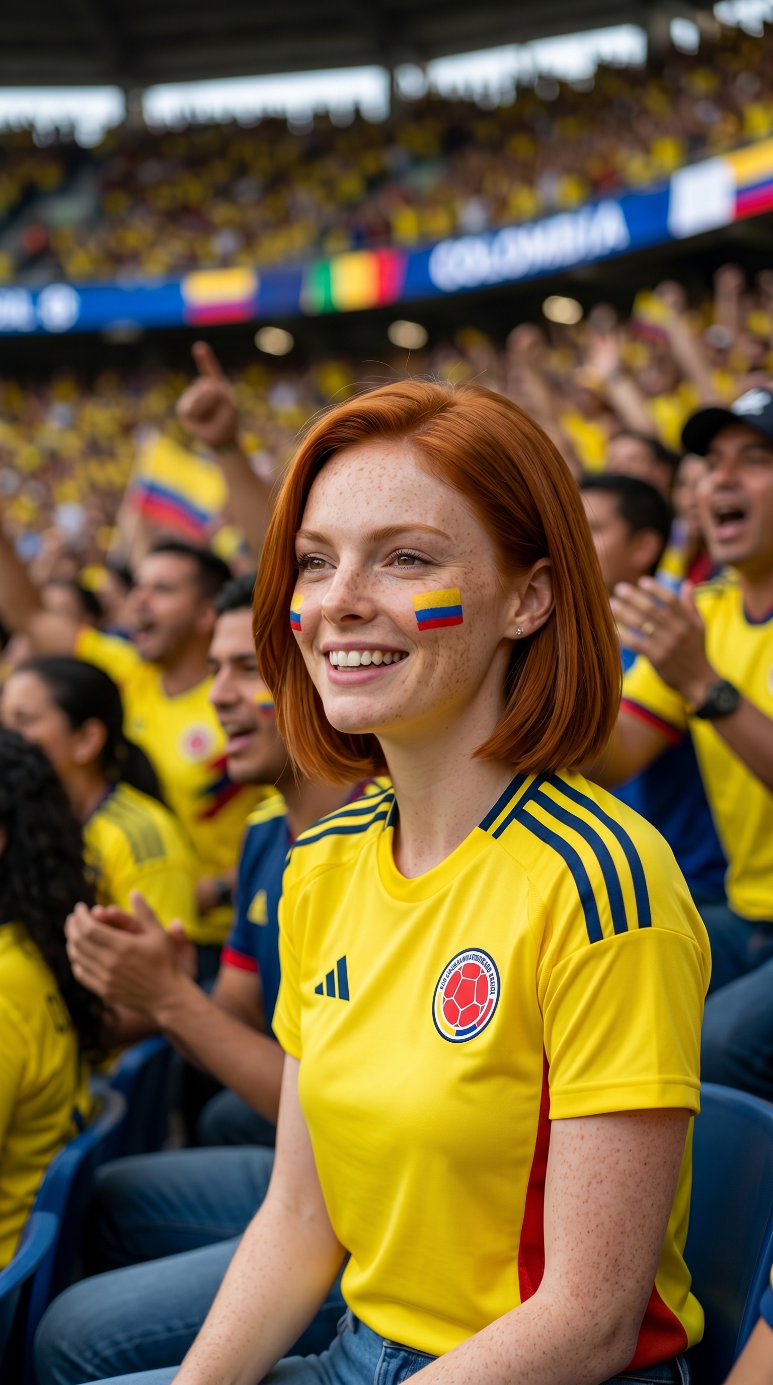Fervor Colombiano: Retrato en la Grada