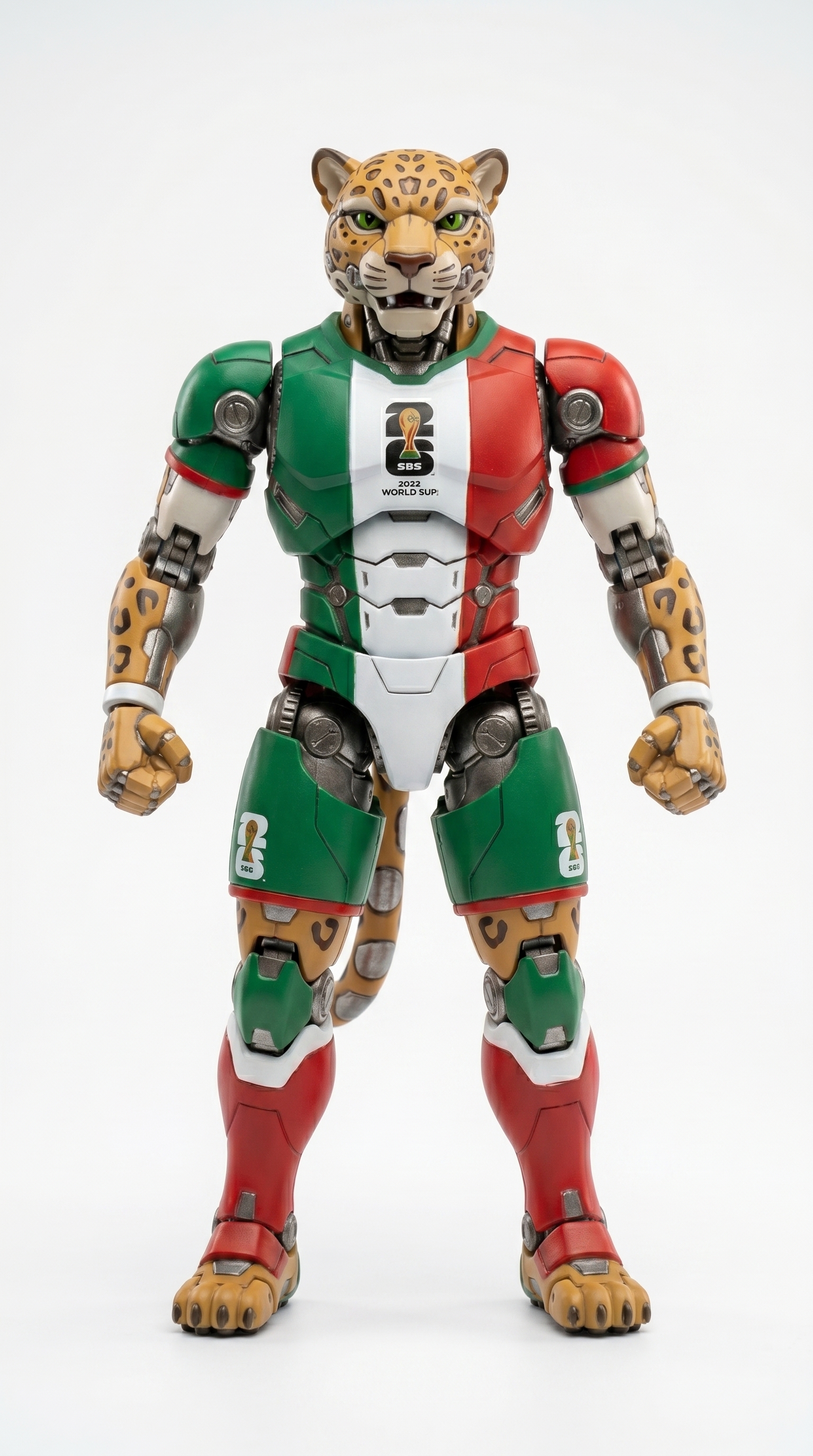 Concept Art 3D: El Jaguar Mecánico Mexicano