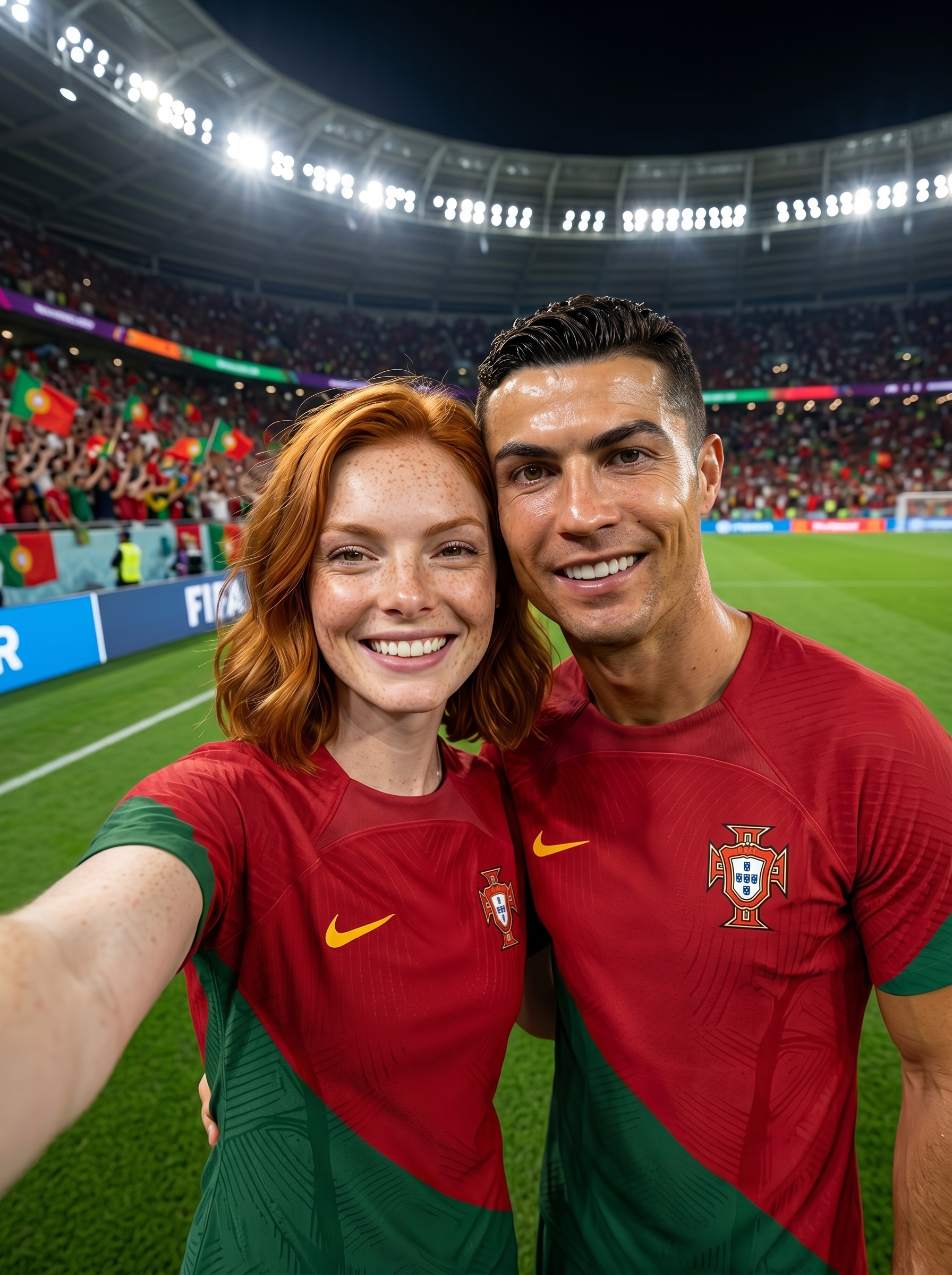 selfie de Leyenda: Fotorrealismo y Face Swap